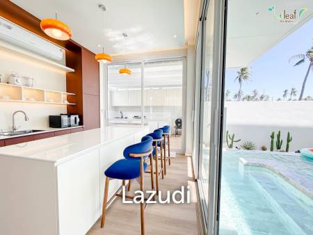 350 sqm modern pool villa in Pak Nam Pran Leleaf Sea Beach project