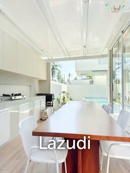 350 sqm modern pool villa in Pak Nam Pran Leleaf Sea Beach project