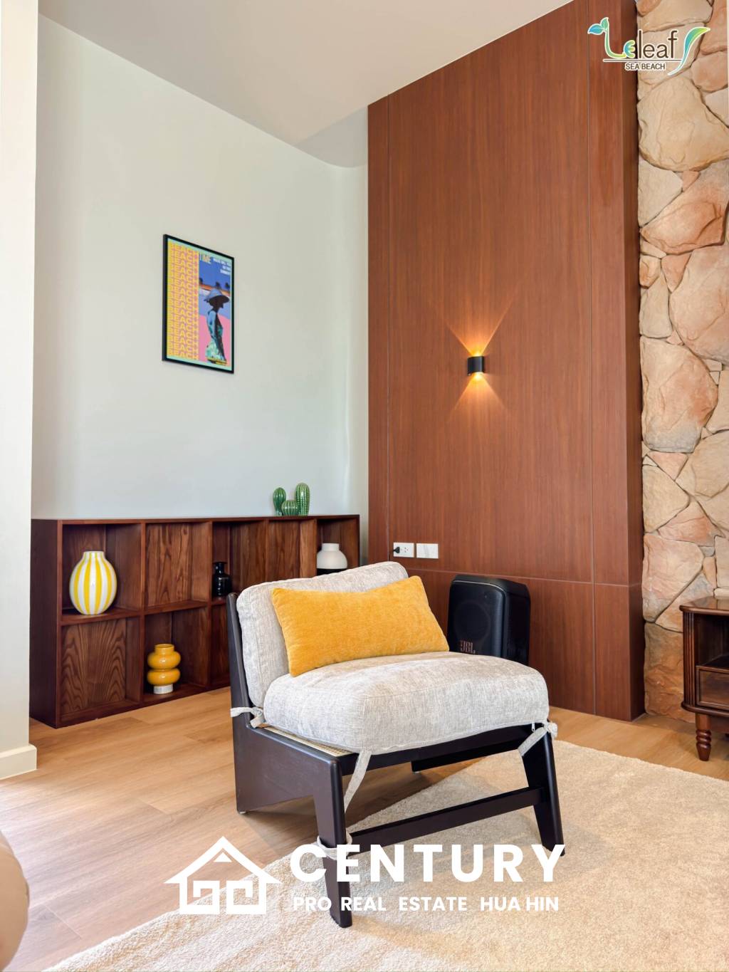 350 sqm modern pool villa in Pak Nam Pran Leleaf Sea Beach project