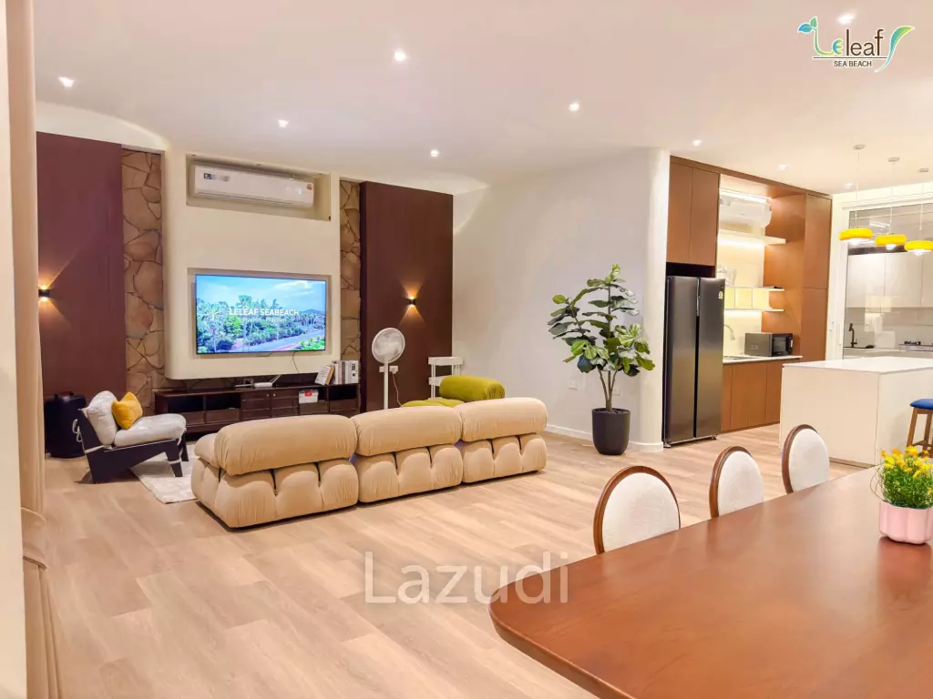 350 sqm modern pool villa in Pak Nam Pran Leleaf Sea Beach project