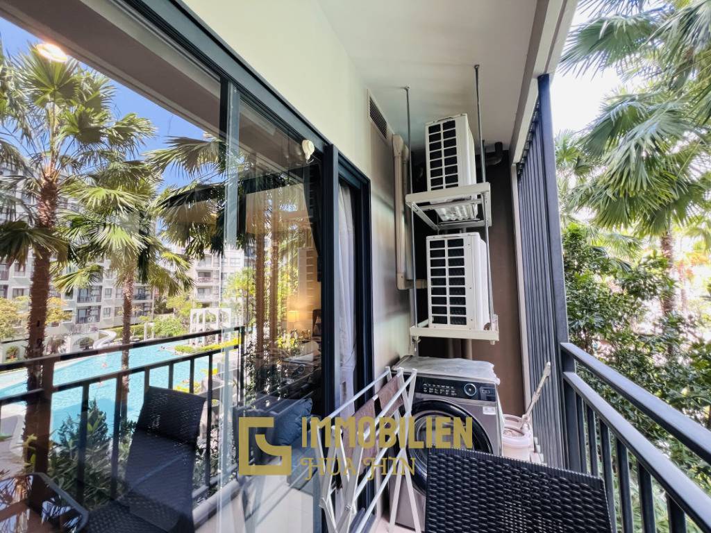 35 qm / voll möbliert / Balkon