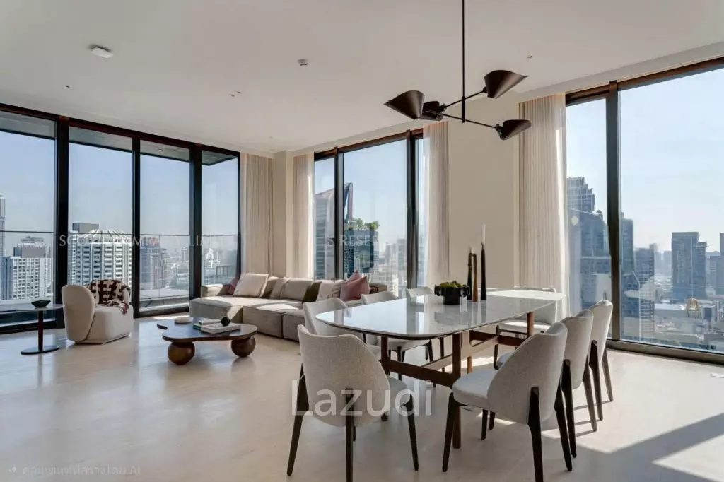 190 sqm high floor condo at SCOPE Langsuan Lumpini Bangkok