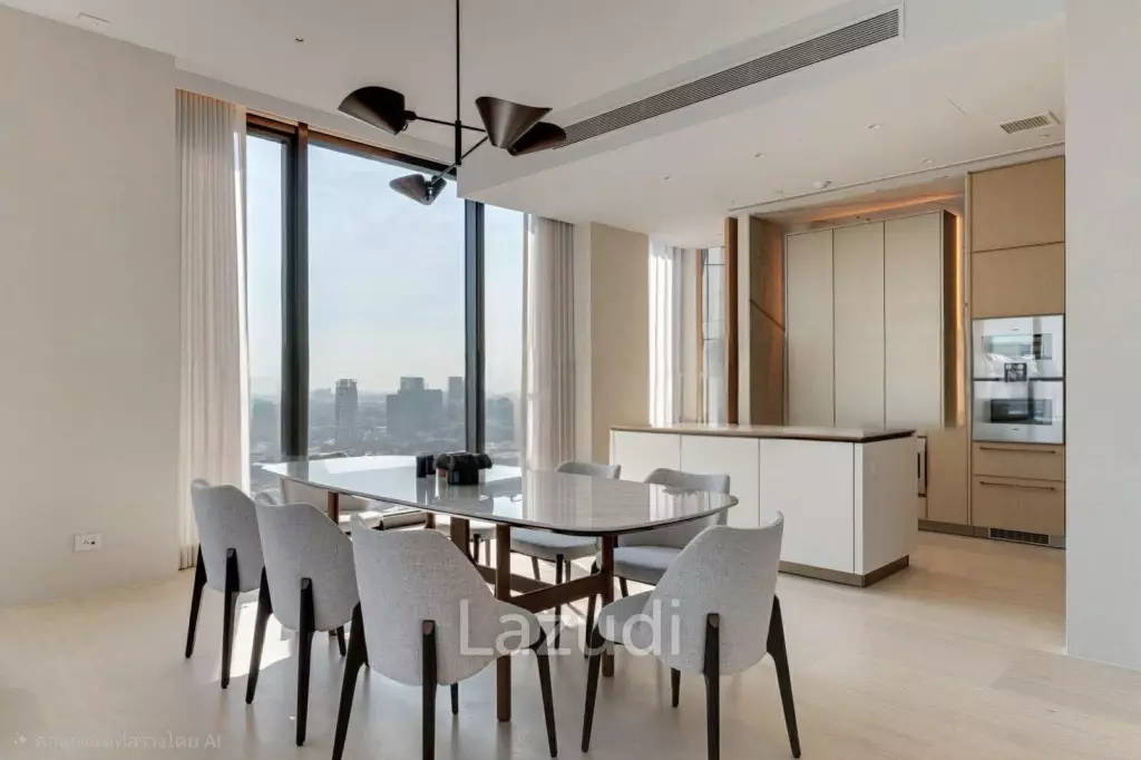 190 sqm high floor condo at SCOPE Langsuan Lumpini Bangkok