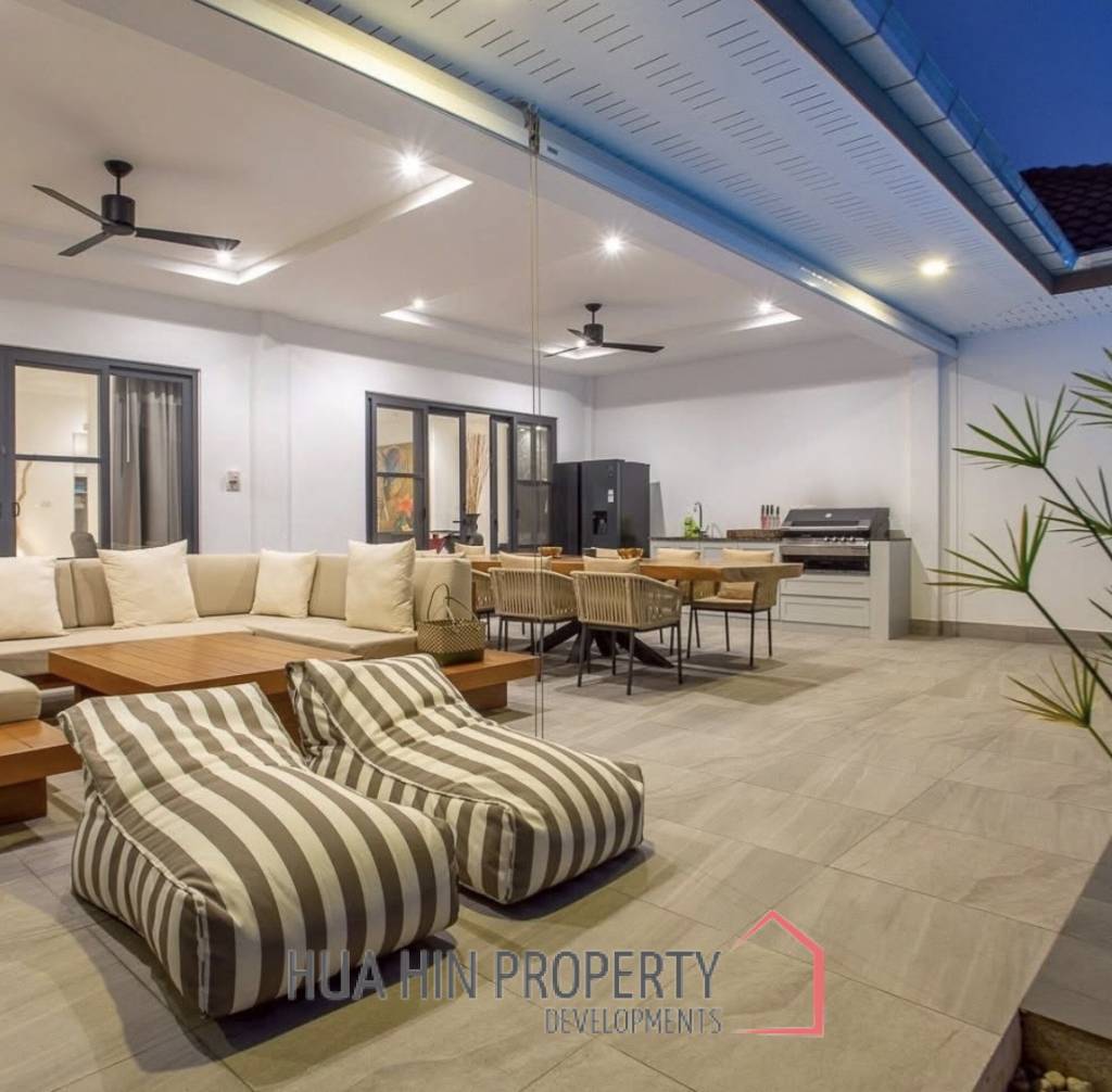 MALI HUA HIN  : 4 bed luxury pool villa