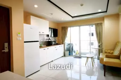 คอนโด 47 ตร.ม. ชั้น 2 พร้อมเฟอร์ครบ ทำเลหนองปรือ พัทยา