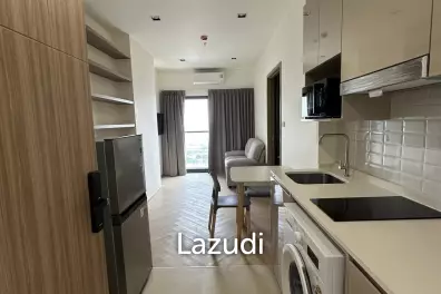 33.3 sqm high floor condo at Na Reva Charoennakhon Samre Thon Buri