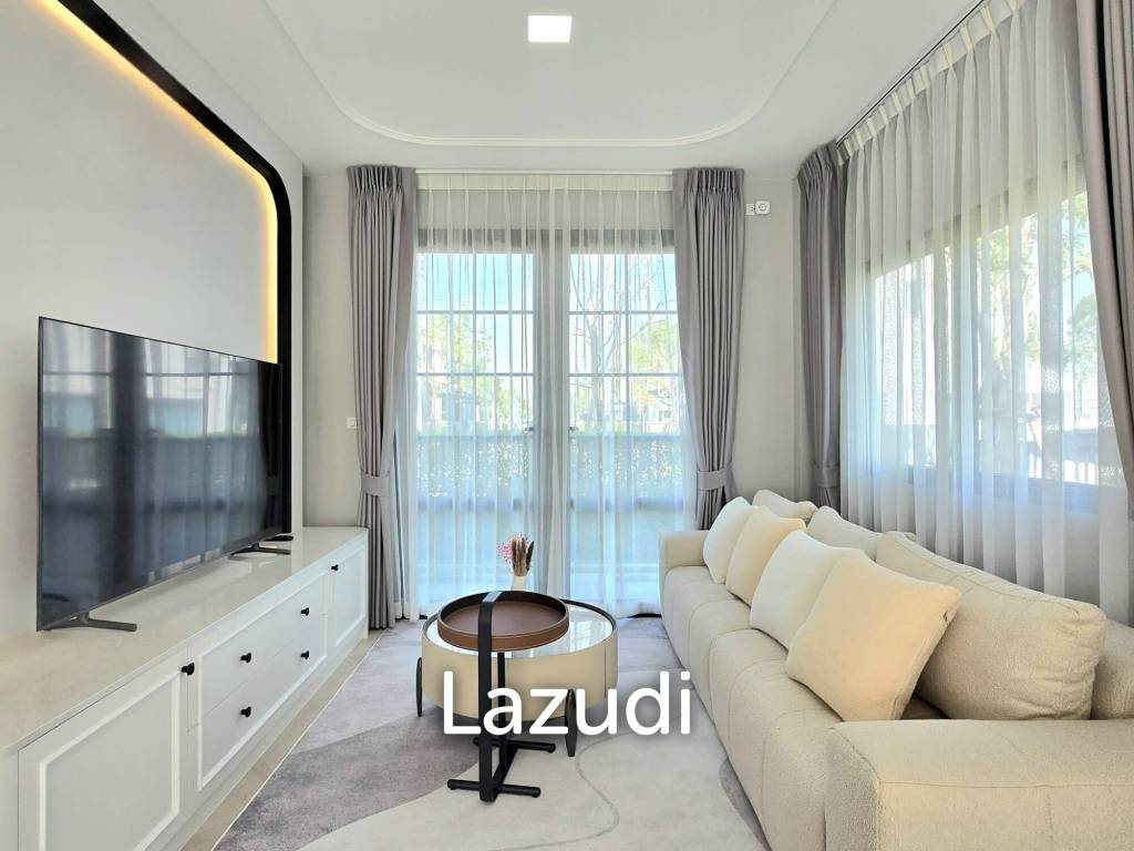 2-storey 4-bed detached home 200 sqm Grande Pleno Sukhumvit-Bangna Bang Plee