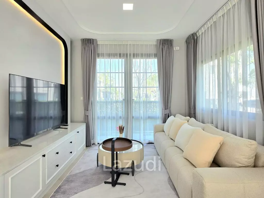2-storey 4-bed detached home 200 sqm Grande Pleno Sukhumvit-Bangna Bang Plee