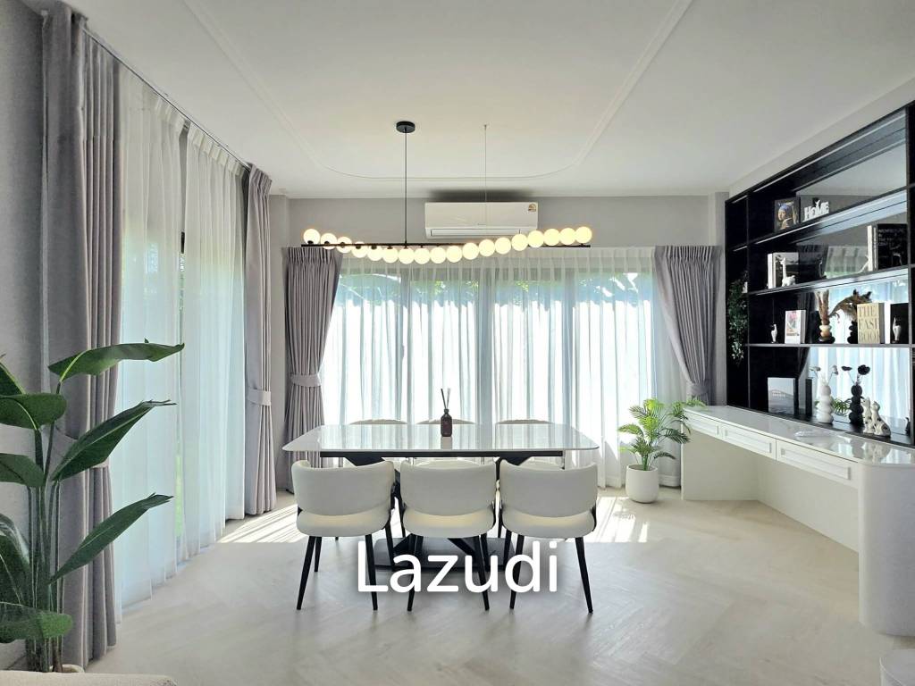 2-storey 4-bed detached home 200 sqm Grande Pleno Sukhumvit-Bangna Bang Plee