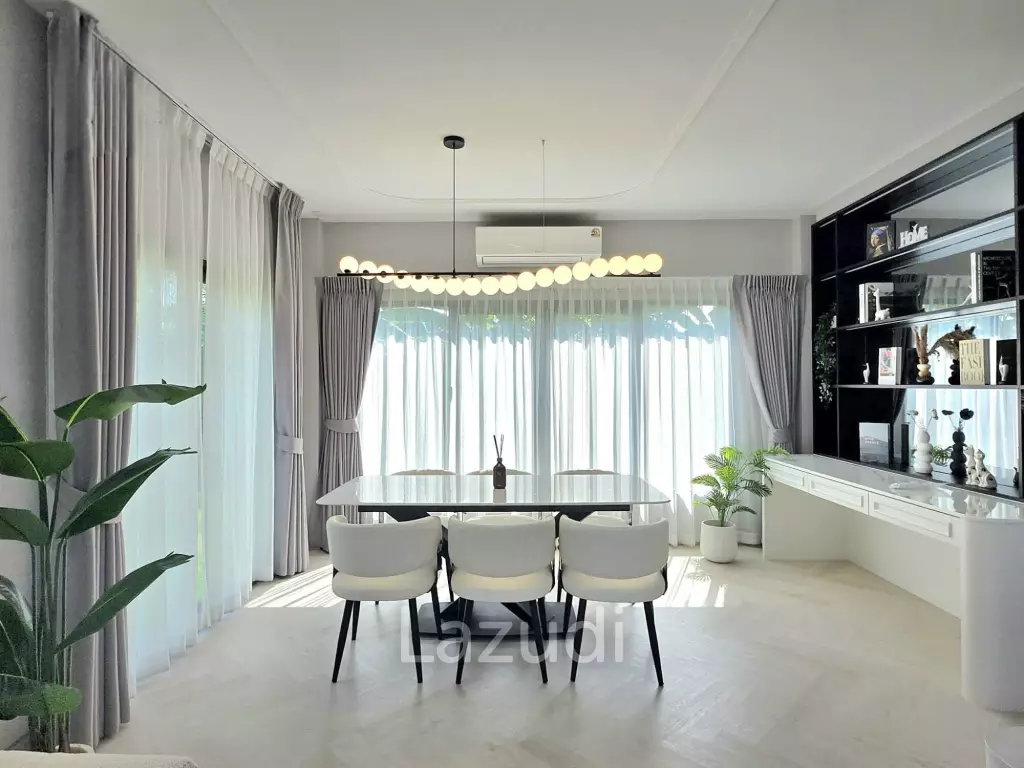 2-storey 4-bed detached home 200 sqm Grande Pleno Sukhumvit-Bangna Bang Plee