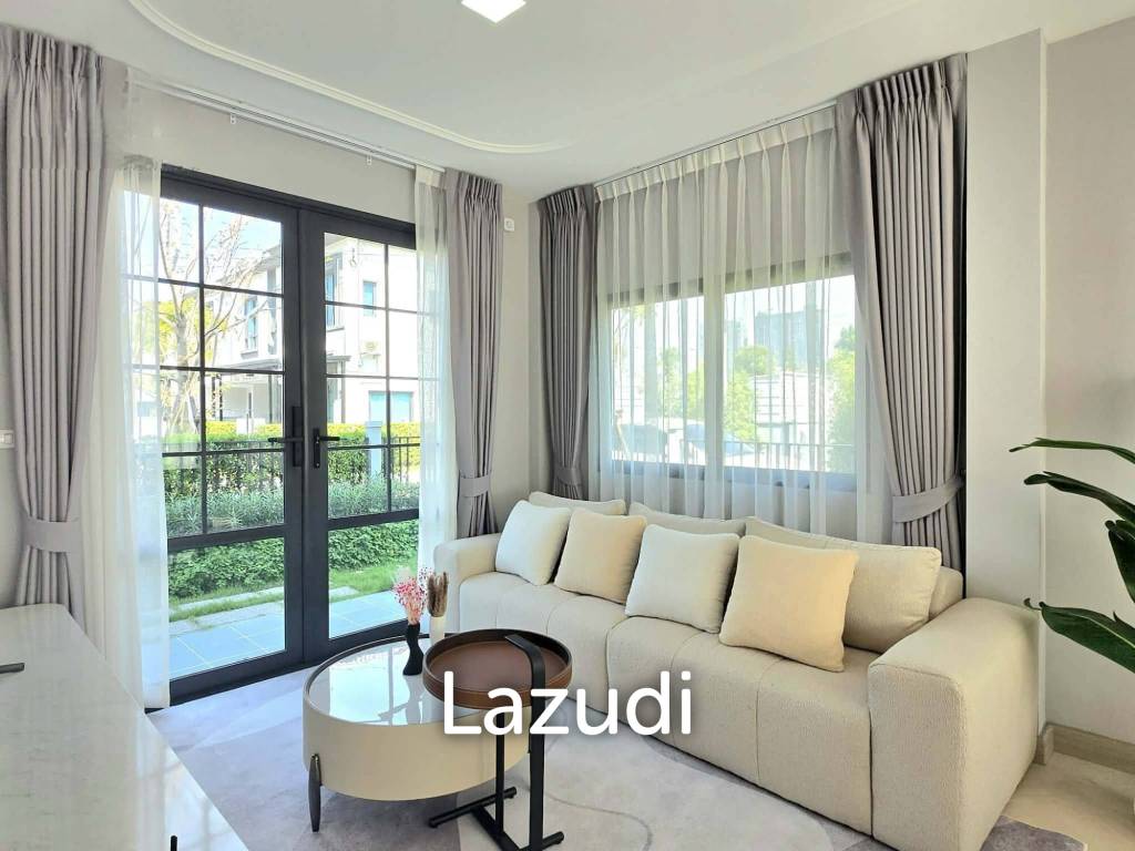 2-storey 4-bed detached home 200 sqm Grande Pleno Sukhumvit-Bangna Bang Plee