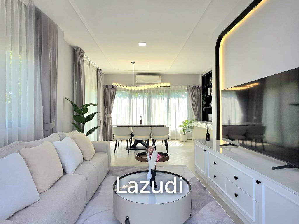 2-storey 4-bed detached home 200 sqm Grande Pleno Sukhumvit-Bangna Bang Plee