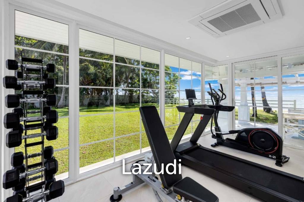 30m Absolute Beachfront 6 Bed Mansion on Natai Beach Phuket