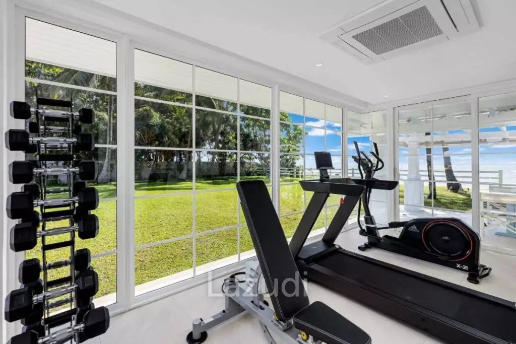 30m Absolute Beachfront 6 Bed Mansion on Natai Beach Phuket
