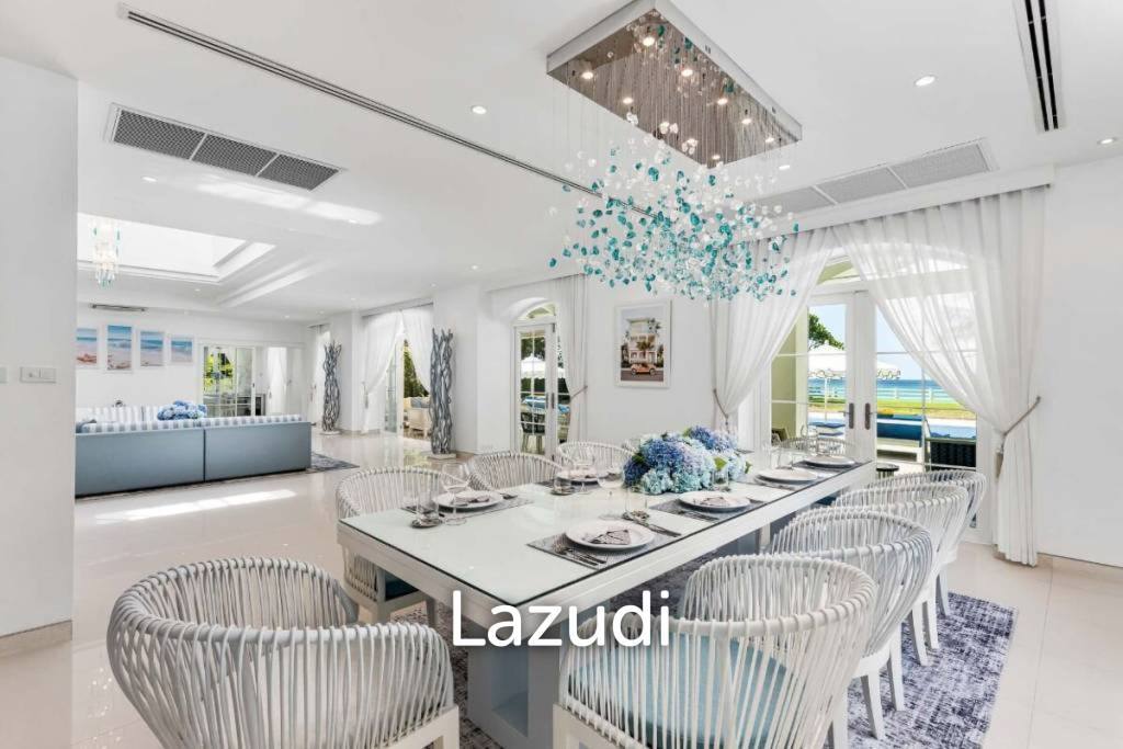 30m Absolute Beachfront 6 Bed Mansion on Natai Beach Phuket