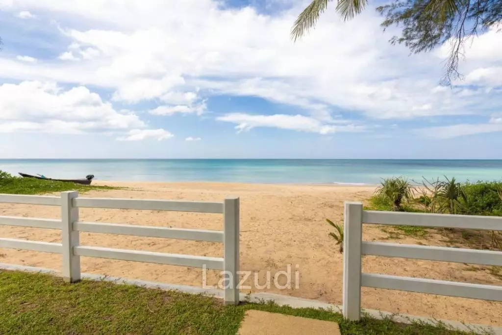 30m Absolute Beachfront 6 Bed Mansion on Natai Beach Phuket