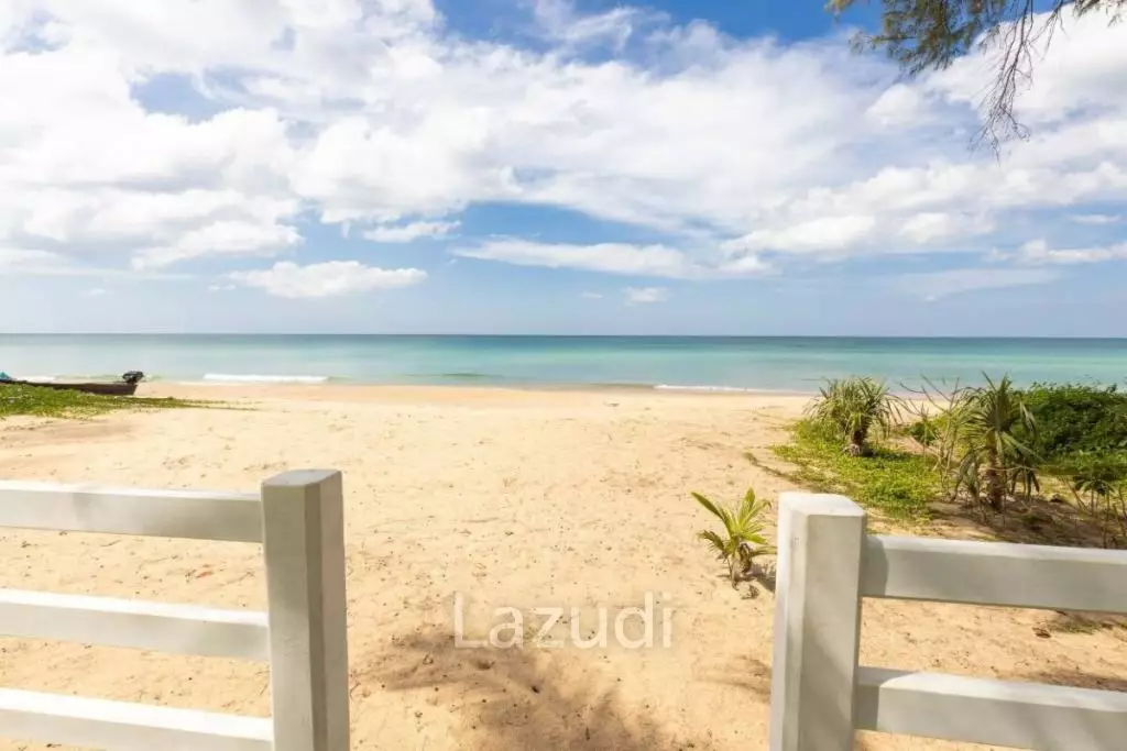 30m Absolute Beachfront 6 Bed Mansion on Natai Beach Phuket