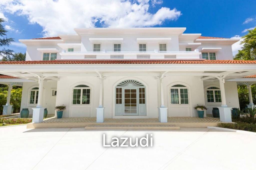 30m Absolute Beachfront 6 Bed Mansion on Natai Beach Phuket
