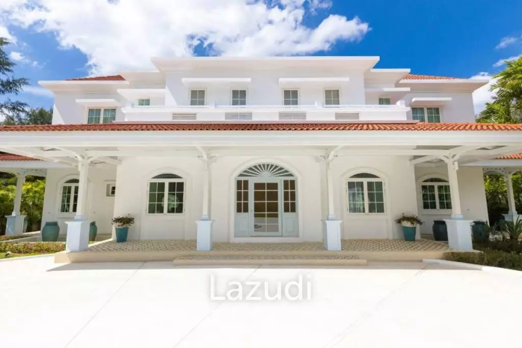 30m Absolute Beachfront 6 Bed Mansion on Natai Beach Phuket
