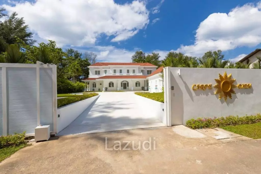 30m Absolute Beachfront 6 Bed Mansion on Natai Beach Phuket