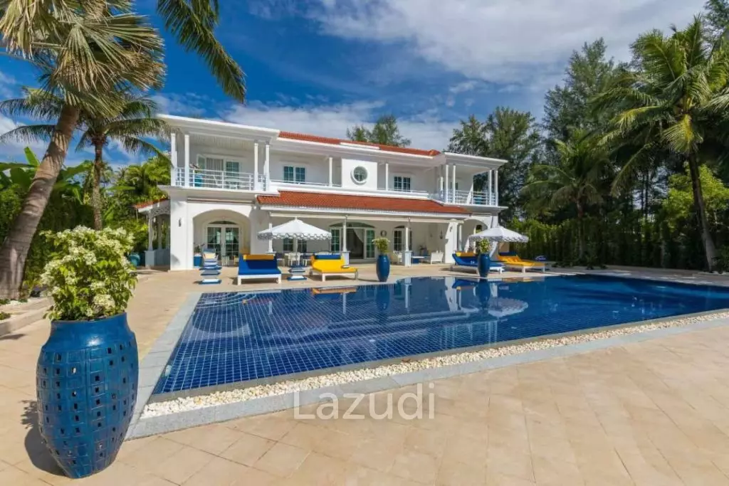 30m Absolute Beachfront 6 Bed Mansion on Natai Beach Phuket