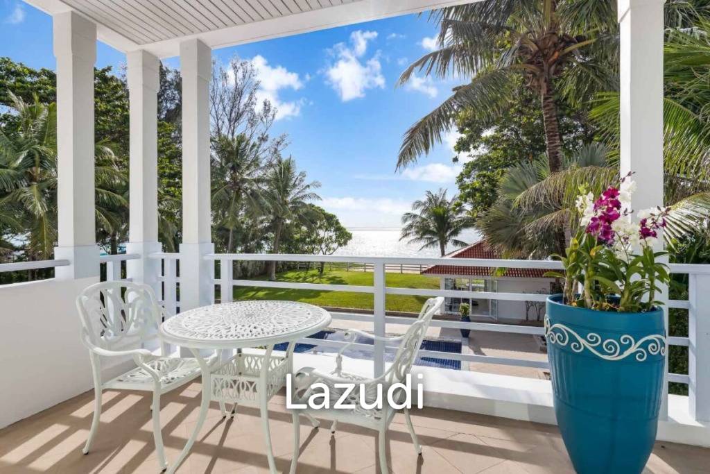 30m Absolute Beachfront 6 Bed Mansion on Natai Beach Phuket