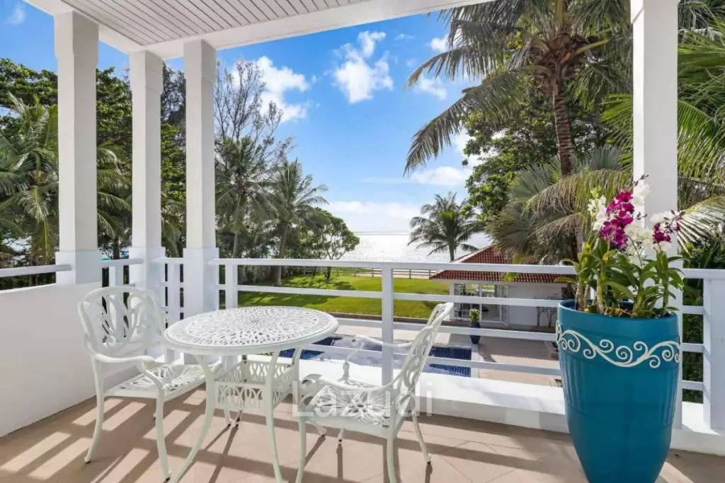 30m Absolute Beachfront 6 Bed Mansion on Natai Beach Phuket