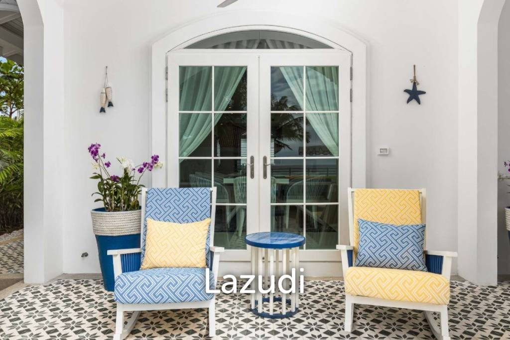 30m Absolute Beachfront 6 Bed Mansion on Natai Beach Phuket