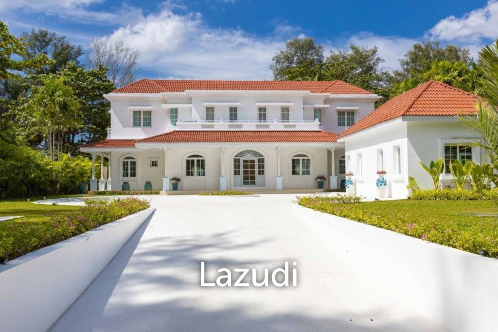 30m Absolute Beachfront 6 Bed Mansion on Natai Beach Phuket