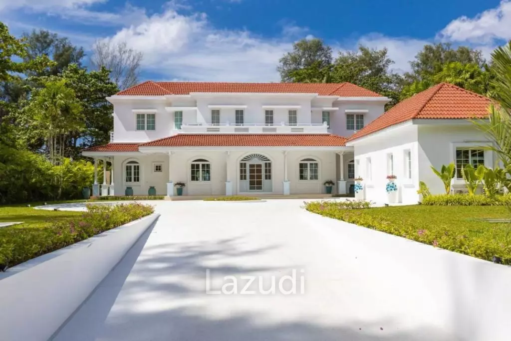 30m Absolute Beachfront 6 Bed Mansion on Natai Beach Phuket