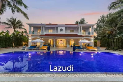 30m Absolute Beachfront 6 Bed Mansion on Natai Beach Phuket