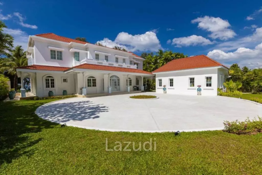30m Absolute Beachfront 6 Bed Mansion on Natai Beach Phuket