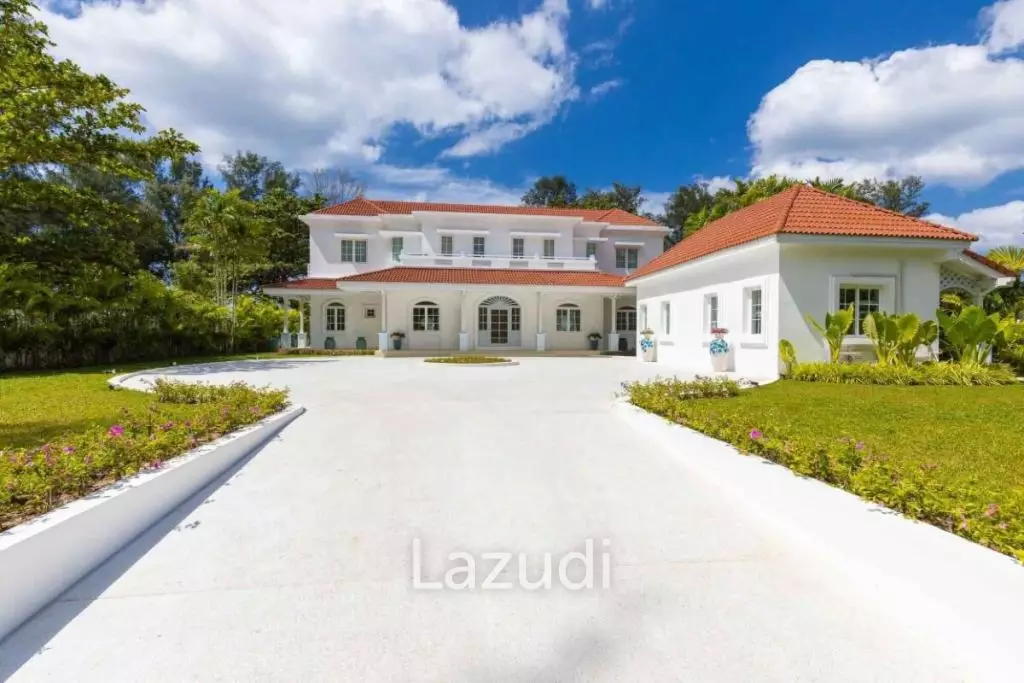 30m Absolute Beachfront 6 Bed Mansion on Natai Beach Phuket