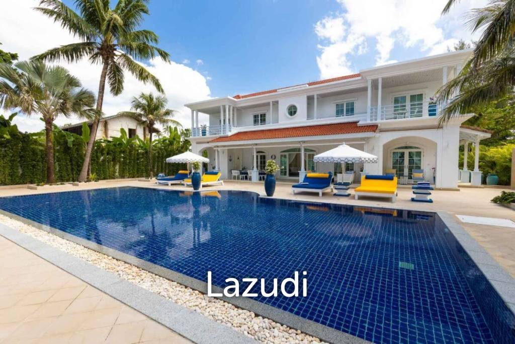 30m Absolute Beachfront 6 Bed Mansion on Natai Beach Phuket