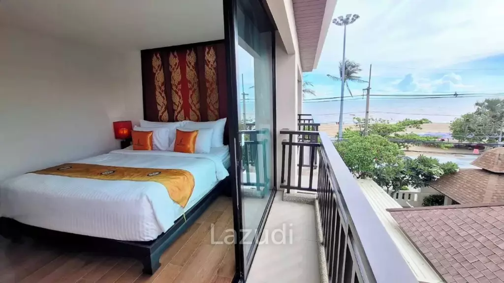 โรงแรม 4 ดาว 172 ห้อง ริมชายหาดให้เช่าในจอมเทียน