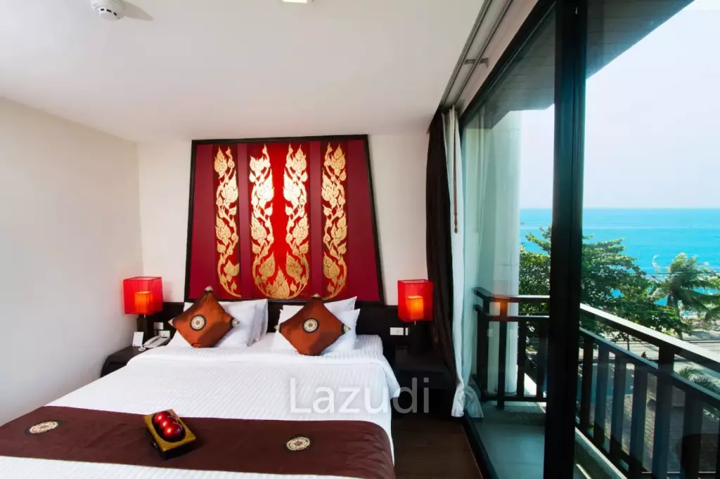 โรงแรม 4 ดาว 172 ห้อง ริมชายหาดให้เช่าในจอมเทียน