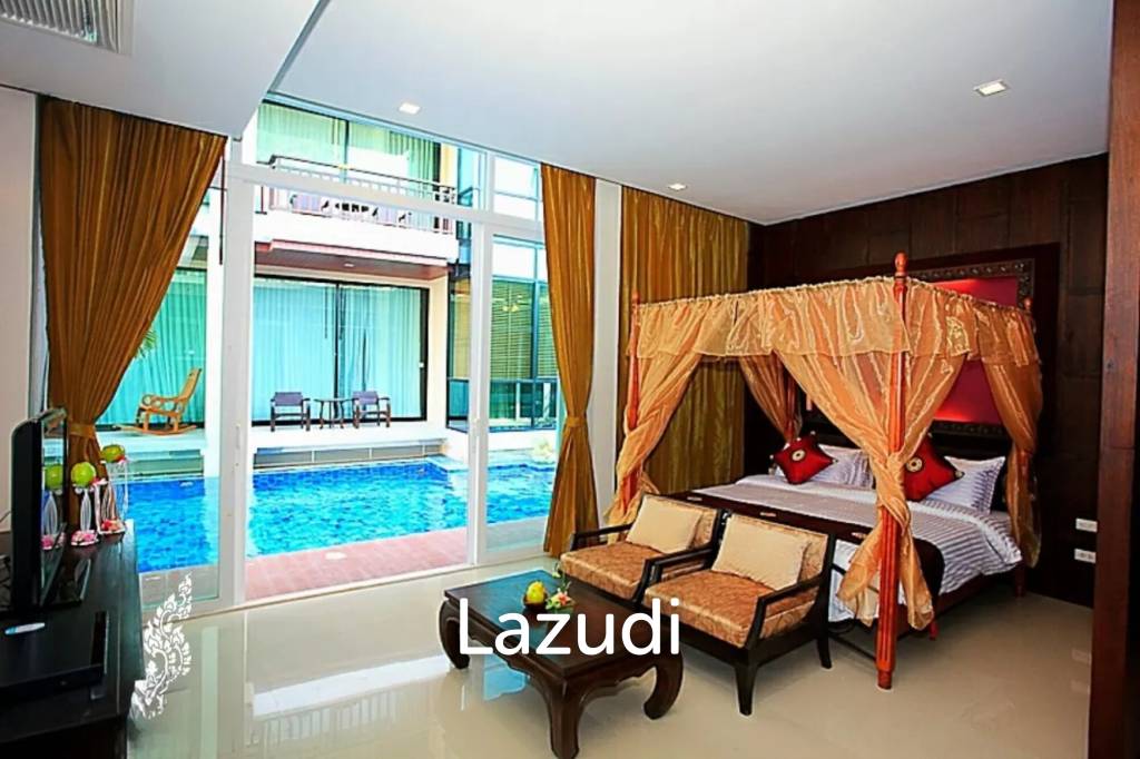 โรงแรม 4 ดาว 172 ห้อง ริมชายหาดให้เช่าในจอมเทียน