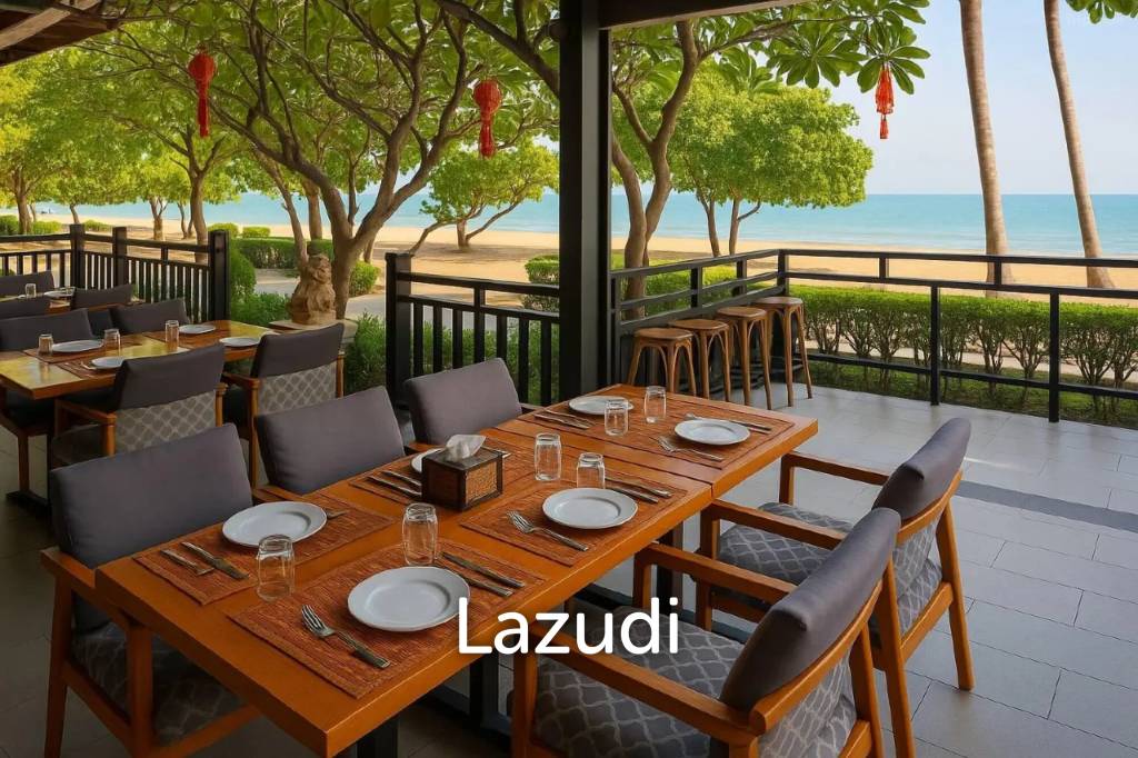 โรงแรม 4 ดาว 172 ห้อง ริมชายหาดให้เช่าในจอมเทียน