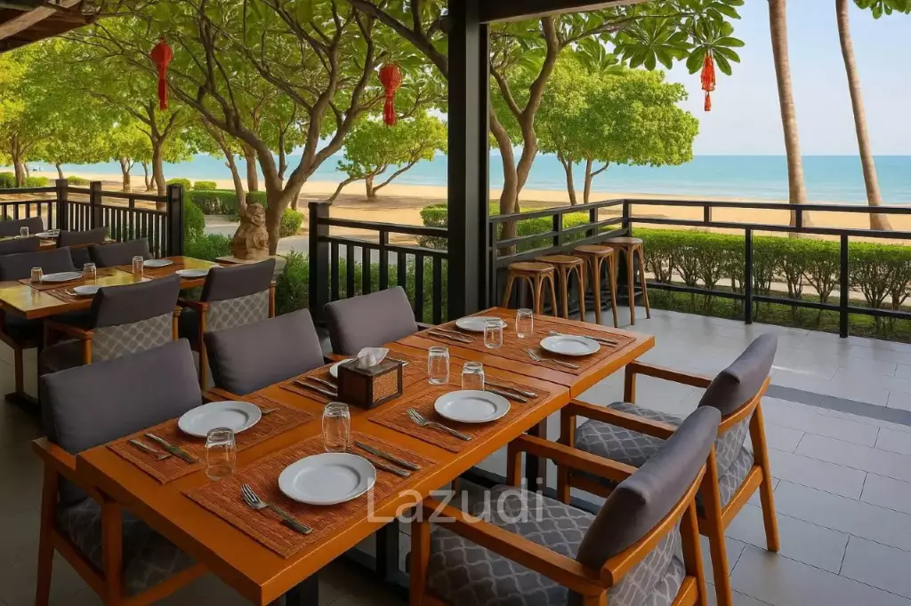 โรงแรม 4 ดาว 172 ห้อง ริมชายหาดให้เช่าในจอมเทียน