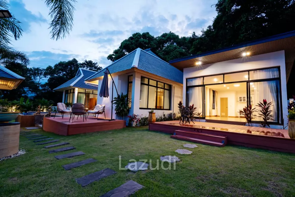 Charming 4 Bed Pool Villa in Quiet Area of Bang Rak– Ideal for Living or Investment
