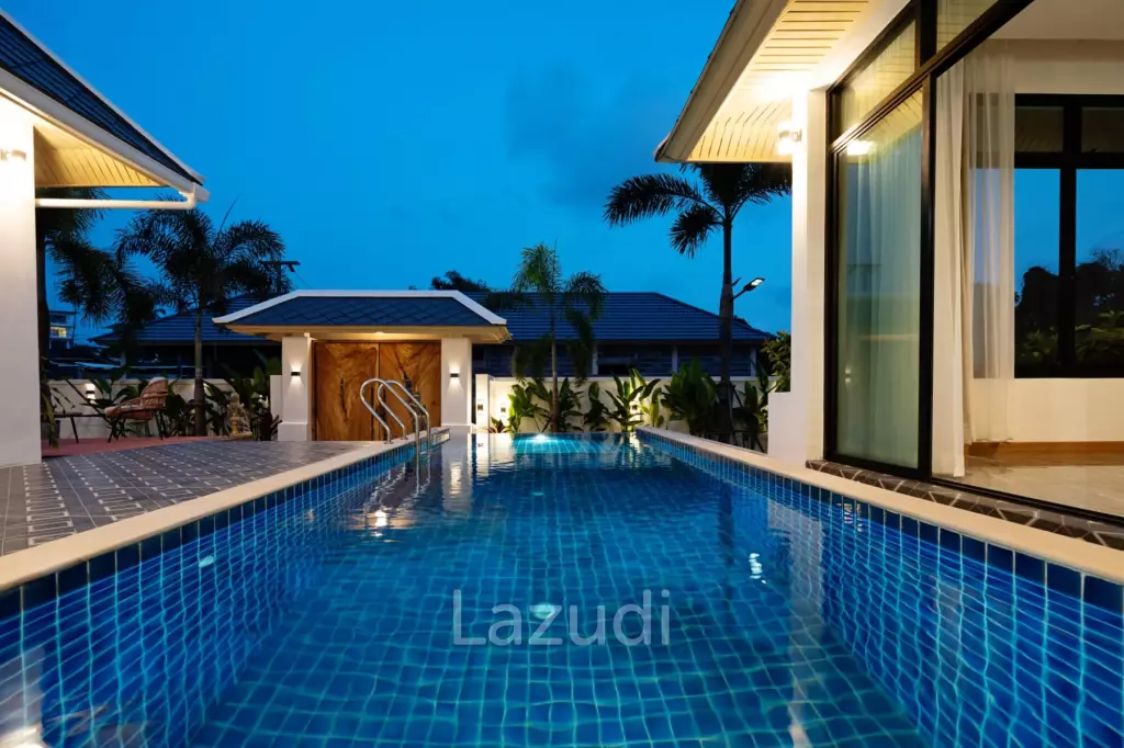 Charming 4 Bed Pool Villa in Quiet Area of Bang Rak– Ideal for Living or Investment
