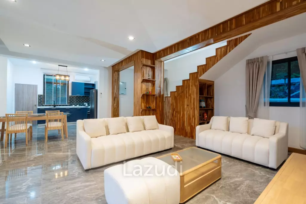 Charming 4 Bed Pool Villa in Quiet Area of Bang Rak– Ideal for Living or Investment