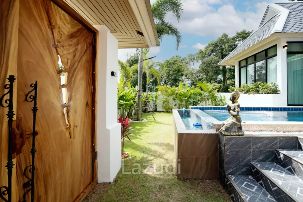 Charming 4 Bed Pool Villa in Quiet Area of Bang Rak– Ideal for Living or Investment