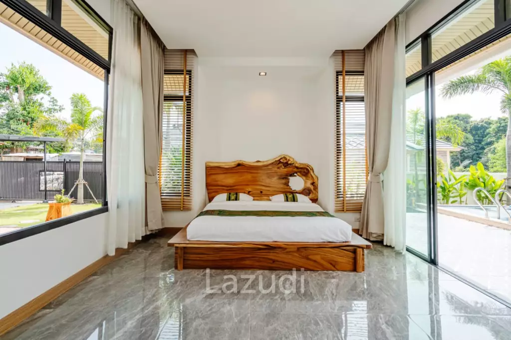 Charming 4 Bed Pool Villa in Quiet Area of Bang Rak– Ideal for Living or Investment