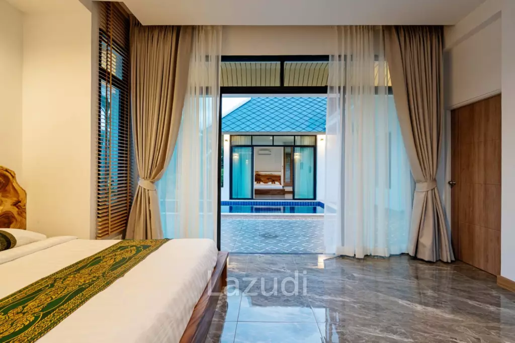 Charming 4 Bed Pool Villa in Quiet Area of Bang Rak– Ideal for Living or Investment