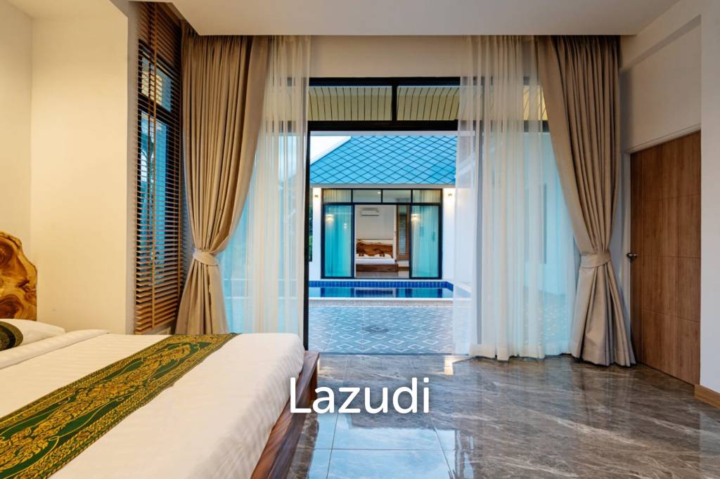 Charming 4 Bed Pool Villa in Quiet Area of Bang Rak– Ideal for Living or Investment