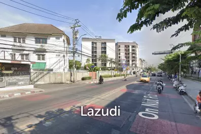 772 sqm Freehold Land in Suan Luang Bangkok on Main Road