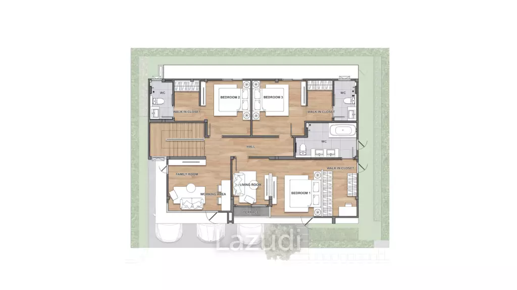 262 sqm modern 4 bed detached house in AVIAN Bangna KM.5 Bang Plee