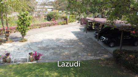 ขายบ้าน/รีสอร์ททรงไทยโมเดิร์นใกล้ตัวเมืองเชียงราย ที่ต.ริมกก