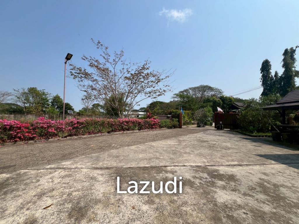 ขายบ้าน/รีสอร์ททรงไทยโมเดิร์นใกล้ตัวเมืองเชียงราย ที่ต.ริมกก